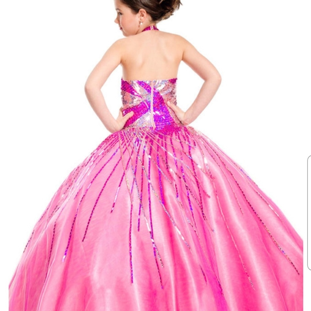 Little girls pageant dress